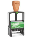 2000 Plus 2660 - Brand new heavy duty self-inking stamp made out of recycled materials with a wooden handle!