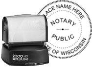 Official Notary Seal - Pre-Inked Stamp (ALL 50 STATES)