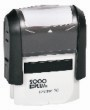 2000 Plus Printer 10, Small Self-Inking rubber stamp 3/8in. by 1-1/16in.  Custom Self-Inking Rubber Stamps, Since 1963 making a Great Impression for you.